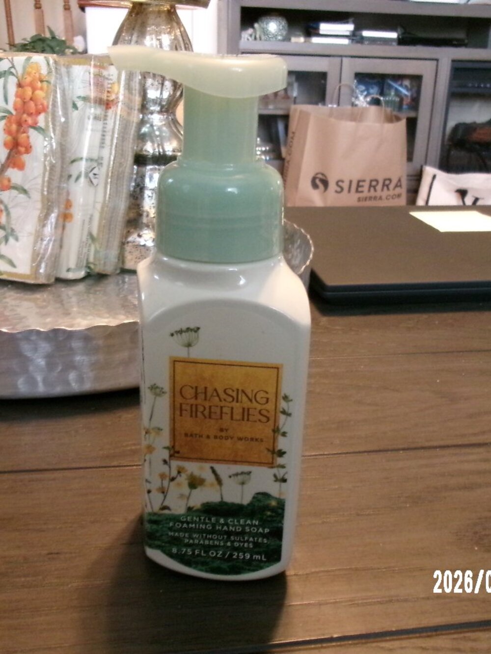 Bath & Body Works Chasing Fireflies Foaming Hand Soap NEW Retired Rare 8.75 Oz